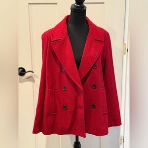 Women's Red Old Navy Coat